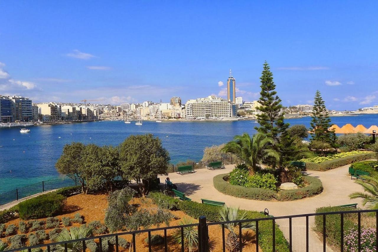 Luxury Apt With Side Seaviews And Pool, Best Location Sliema Exterior photo